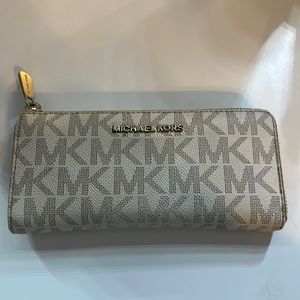 Michael Kors large logo wallet